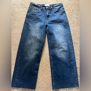 VERVET Women's Relaxed Fit Blue Jeans